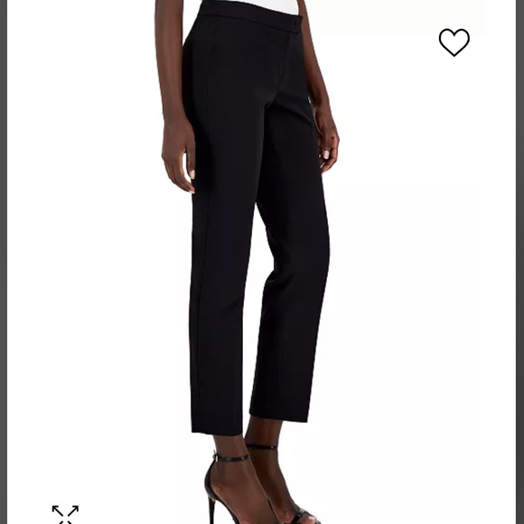 ANNE KLEIN Straight-Leg Bowie Pants - Picture 2 of 12